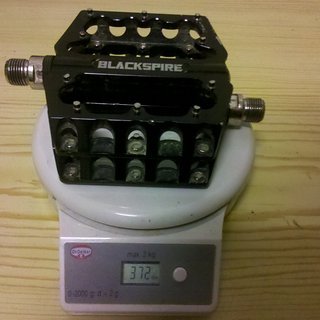 Gewicht Blackspire Pedale (Platform) SUB4 92x92x17mm