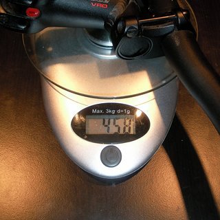 Gewicht Syntace Lenker-/Vorbau-Kombination VRO 680mm