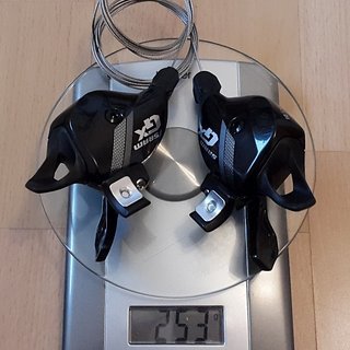 Gewicht SRAM Schalthebel GX 2x10