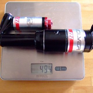 Gewicht Manitou Dämpfer Evolver ISX-6 222 x 70mm