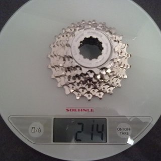 Gewicht Shimano Kassette HG50 12-23