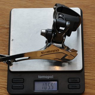 Gewicht Shimano Umwerfer FD-CX70 34,9mm
