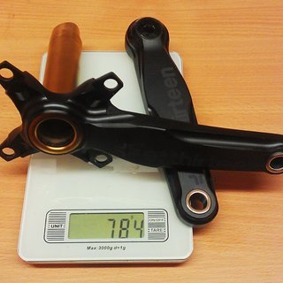 Gewicht e-thirteen Kurbel  ADK 170mm, 68/73mm