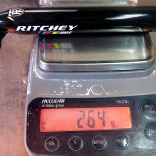 Gewicht Ritchey Sattelstütze WCS Alloy 1-Bolt 31,6 x 400