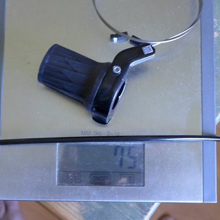Gewicht Rock Shox Remote-/Lockout-Hebel One Lock Drehgriff 