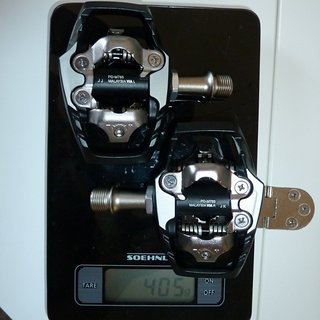 Gewicht Shimano Pedale (Klick) XT PD-M785 Trail 
