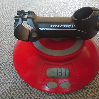 Gewicht Ritchey Vorbau Comp 4-AXIS 30D 31.8mm, 100mm, 30°