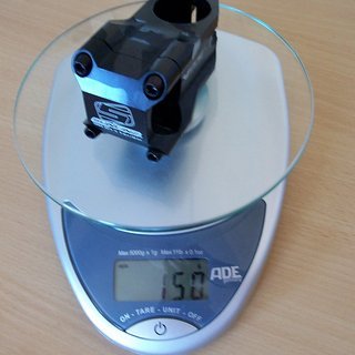 Gewicht Sunline Vorbau V-One All MTN 31.8mm, 50mm, 0°