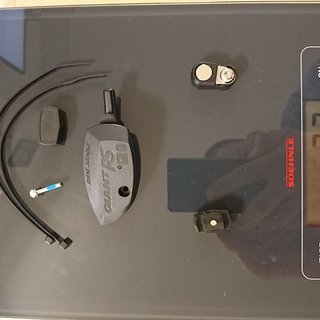 Gewicht Giant Computer RideSense Sensor Drahtlos, ANT+/Bluetooth LE