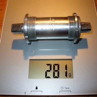 Gewicht Edco Innenlager Competition 68/73 - 117 mm