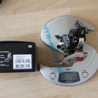 Gewicht Shimano Umwerfer XTR FD-M986-D Direct Mount