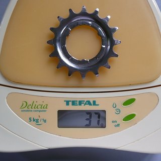 Gewicht Shimano Nabenschaltungen Ritzel (Alfine/Nexus) 16Z