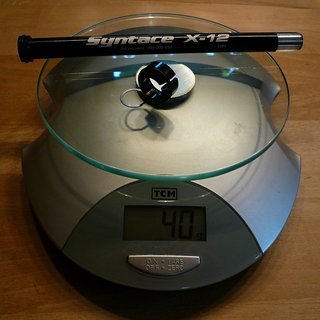 Gewicht Syntace Achse X-12 142 x 12mm