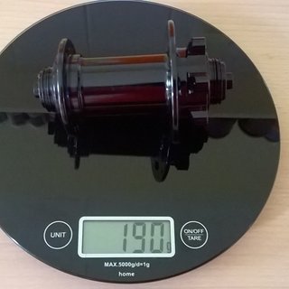 Gewicht Bitex Industrial Nabe MTF15 VR-Nabe 100mm/QR