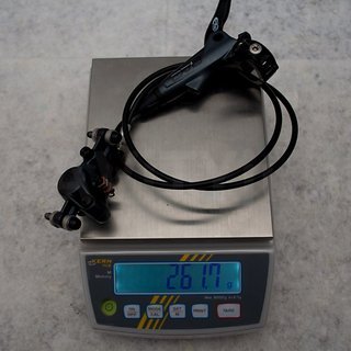 Gewicht Avid Scheibenbremse Elixir 7 VR, 870mm