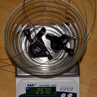 Gewicht Shimano Schalthebel XT SL-M770 3x10-fach
