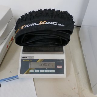Gewicht Continental Reifen Trail King ProTection 27.5"x2.2, 55-584
