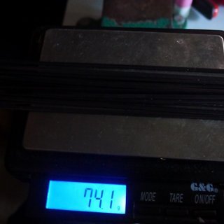 Gewicht Sapim Speiche CX-Ray 258mm, 17 Stück