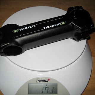 Gewicht Easton Vorbau EA30 31.8 mm, 115 mm, 8°