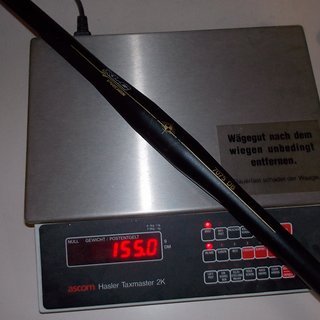 Gewicht XLC Lenker PRO SL 31.8mm, 590mm
