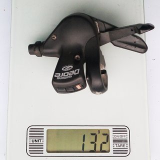 Gewicht Shimano Schalthebel Deore SL-M510 9-fach