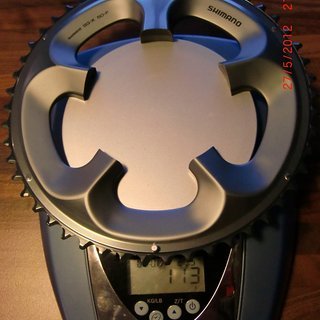 Gewicht Shimano Kettenblatt SG-X 50-F Compakt 50 Zähne