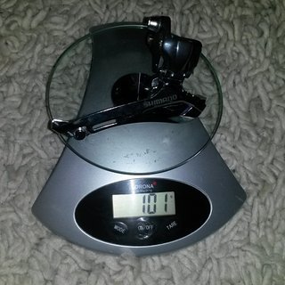 Gewicht Shimano Umwerfer FD-CX70 31,8mm Down Pull