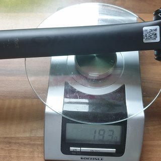 Gewicht Specialized Sattelstütze S-Works Seatpost 10mm offset 400mm 30,9mm