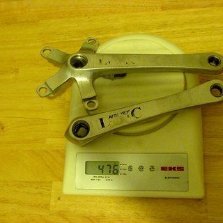 Gewicht Ritchey Kurbel Logic 175mm, 68/73mm, 4-kant