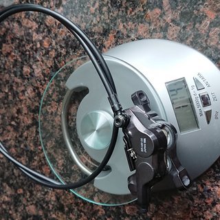 Gewicht Shimano Scheibenbremse Shimano Scheibenbremse XT BR-M8120, VR, 1.000 mm Leitung, inkl. N03A Resin Pads 