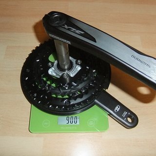 Gewicht Shimano Kurbelgarnitur SLX FC-M670 175mm, 26-36-48