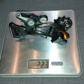 Gewicht Shimano Schaltwerk XTR RD-M9000 