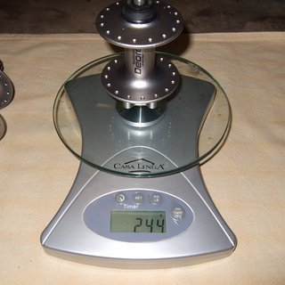 Gewicht Shimano Nabe Deore HB-M525 100mm/QR, 32-Loch