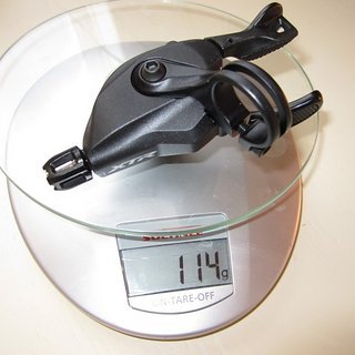 Gewicht Shimano Schalthebel XTR SL-M9100 11/12