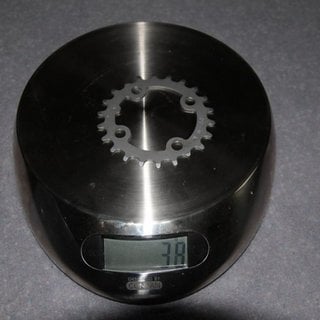 Gewicht Shimano Kettenblatt Kettenblatt 64mm, 22Z