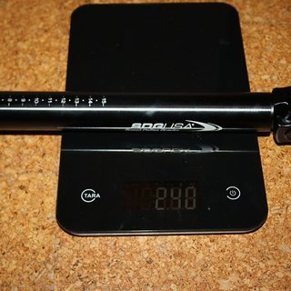 Gewicht SDG Sattelstütze I-Beam Micro 30.0 x 400mm