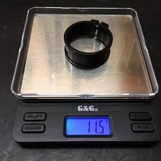 Gewicht Tune Sattelklemme Schraubwürger 34,9 mm