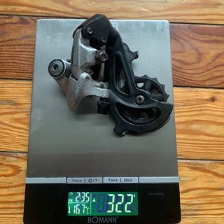Gewicht Shimano Schaltwerk Acera RD-M340 