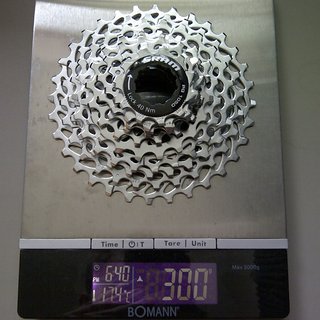 Gewicht SRAM Kassette PG-1050 10-fach, 11-32Z