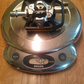 Gewicht Shimano Pedale (Sonstige) XT PD-T780 