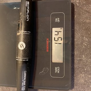 Gewicht Simplon Lenker Carbon Bar 720 720mm 31,8