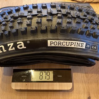 Gewicht Onza Reifen Porcupine TRC Schwarz  29x2.4
