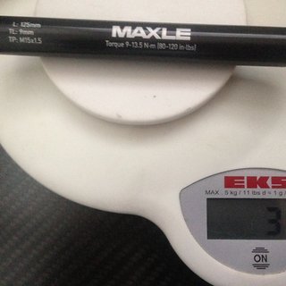 Gewicht Rock Shox Spannachse Maxle  15mm