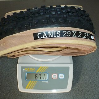 Gewicht Onza Reifen Canis Skinwall 29 x 2,25