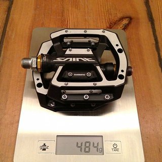 Gewicht Shimano Pedale (Platform) Saint PD-MX80 