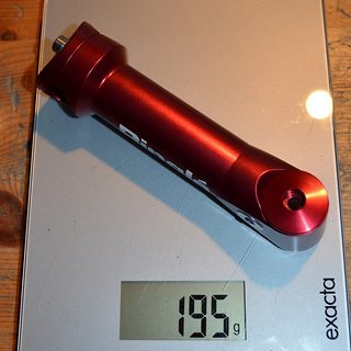 Gewicht SunRingle Vorbau Zooka Clamp On 1" 135mm 25,4 10°