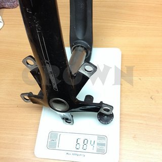 Gewicht FSA Kurbel Gossamer 172,5mm, 68/73mm