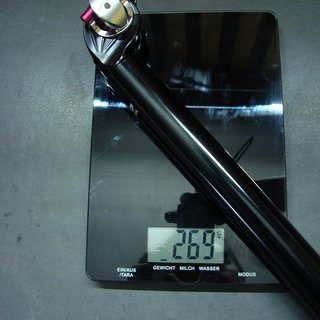 Gewicht NC-17 Sattelstütze Meisterstück 30,9 x 400mm