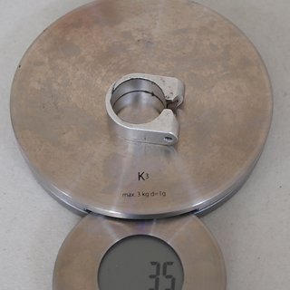 Gewicht No-Name Sattelklemme Sattelklemme 35.0mm