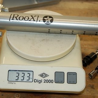 Gewicht RooX Sattelstütze S4 31.6 x 420mm